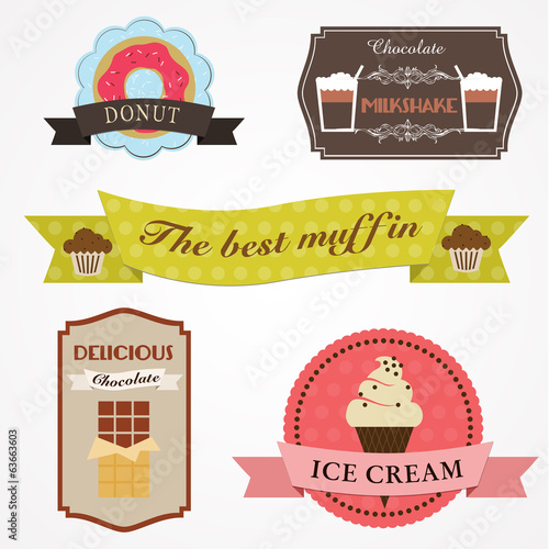 Logos encarts gourmandises