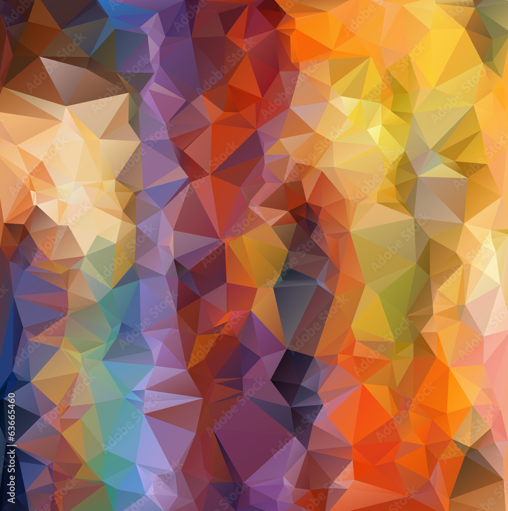 Abstract polygonal background