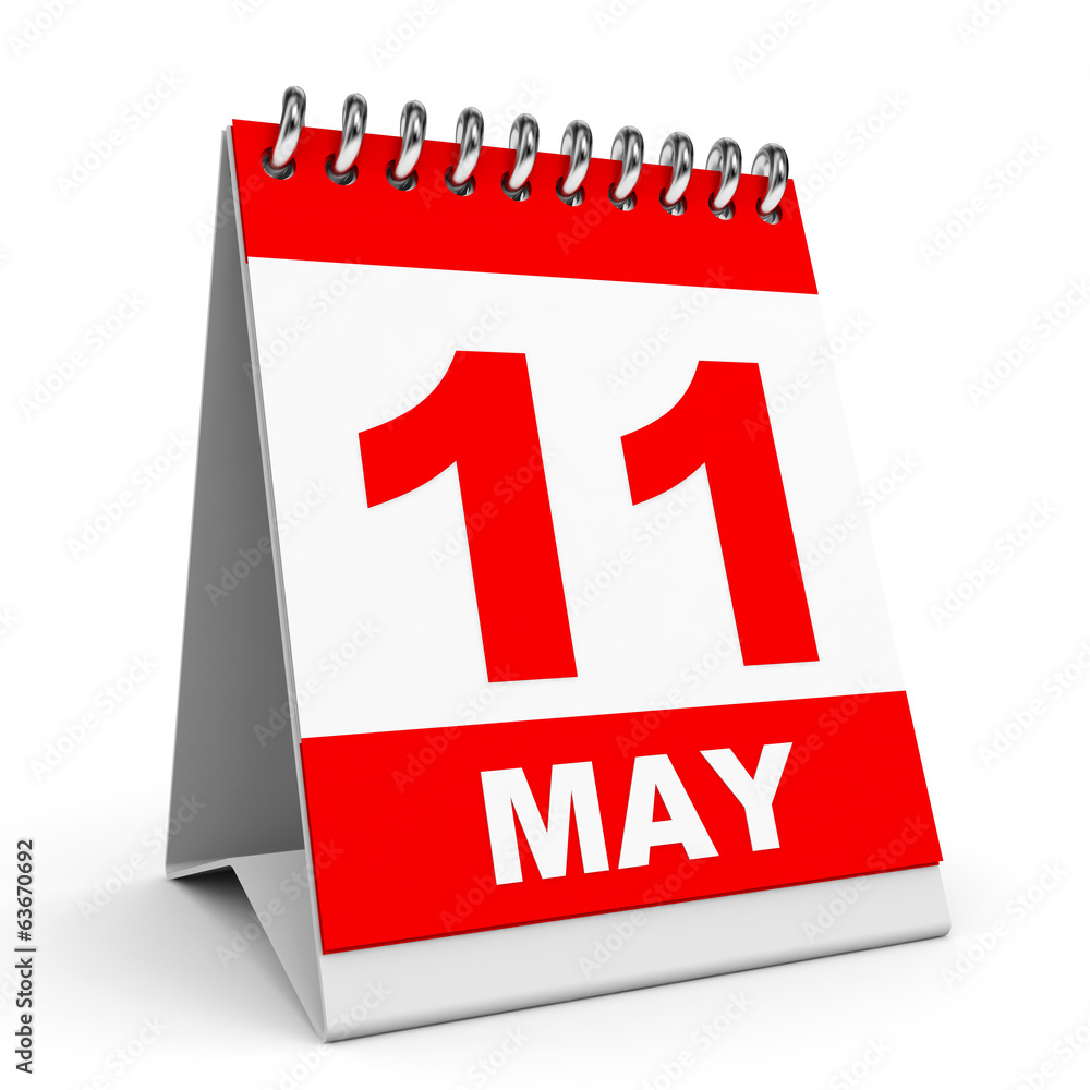 Calendar. 11 May. Calendar. 11 May.