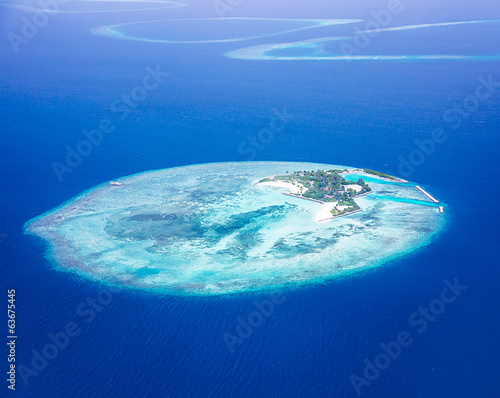 Islands aerial view