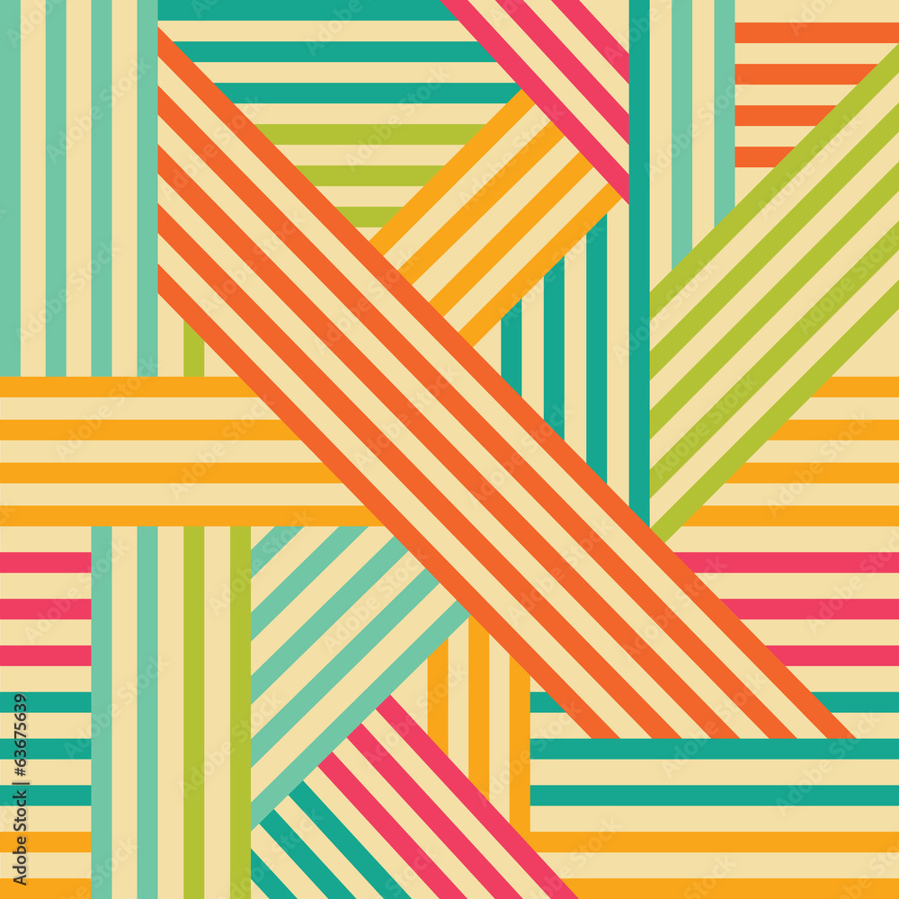 Abstract seamless pattern. Colored intersecting lines. Abstract seamless pattern. Colored intersecting lines.
