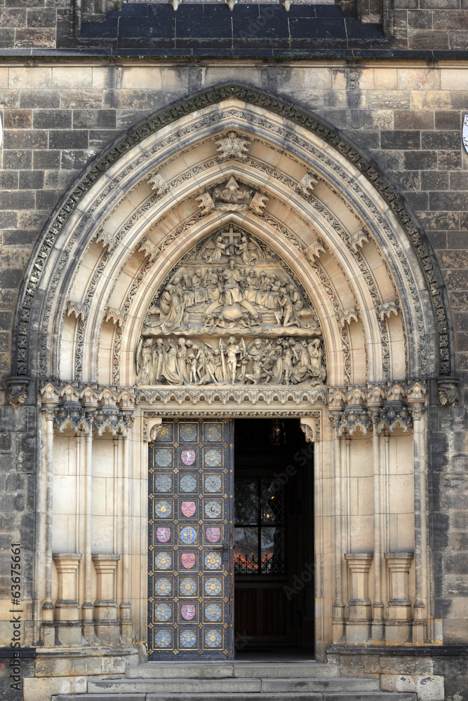 Main door of the cathedral
