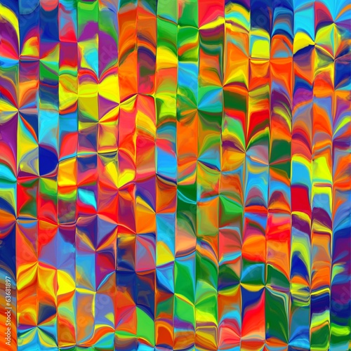 Abstract rainbow colorful glass pattern background