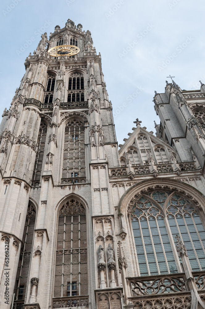 Fototapeta premium Liebfrauenkathedrale in Antwerpen