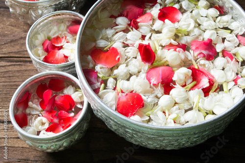 Songkran festival in Thailand photo