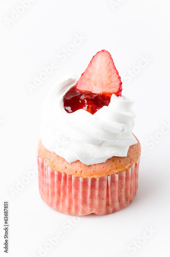 Cupcake strawberry