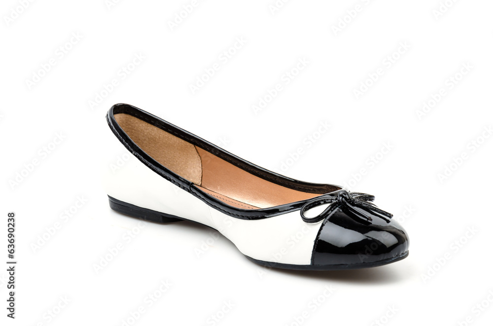 Sandal shoes isolated white background Sandal shoes isolated white background