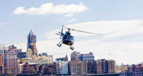 Foto helicopter, Brooklyn, New York City, USA