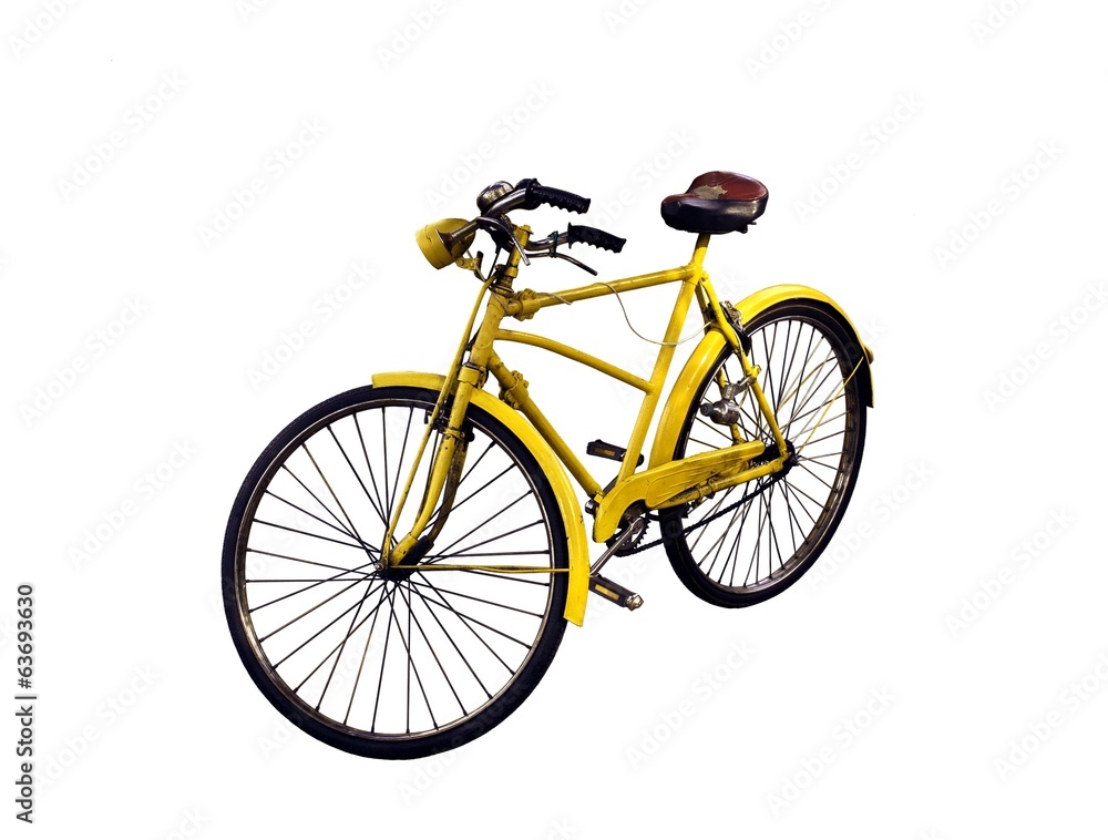 Old Yellow Bicycle