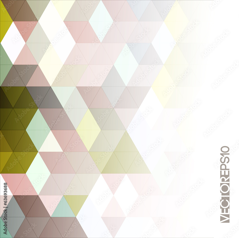 Fototapeta premium Abstract colorful geometric background