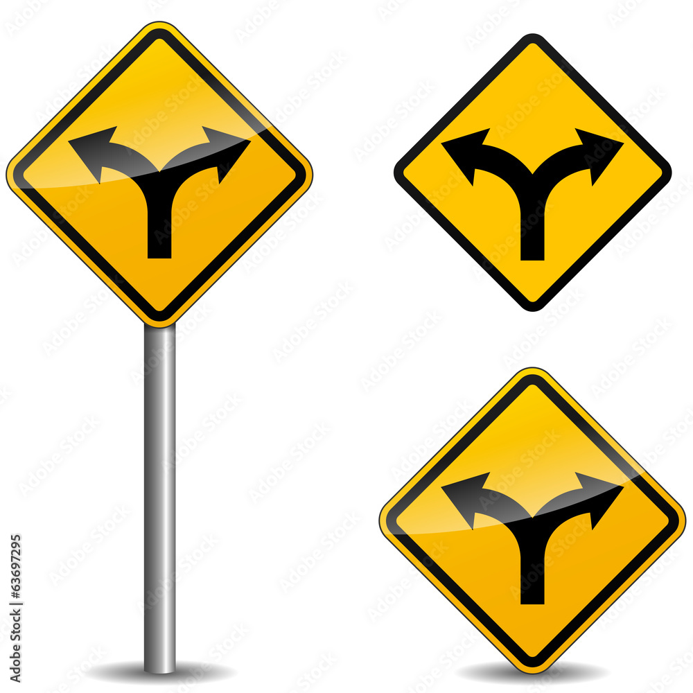 Vector yellow arrows sign Vector yellow arrows sign