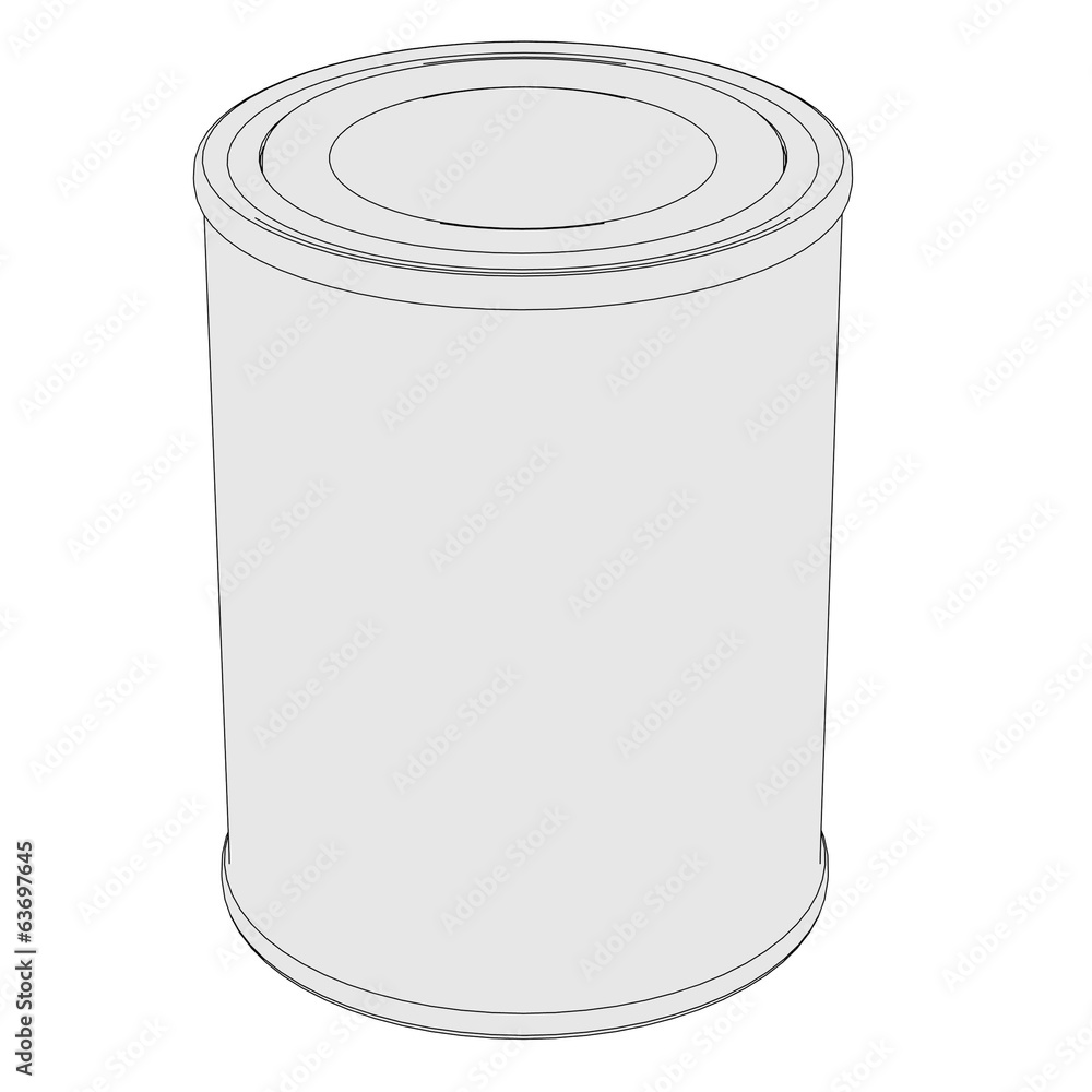 cartoon image of food can cartoon image of food can