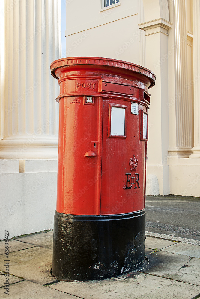 Traditional British Post Box