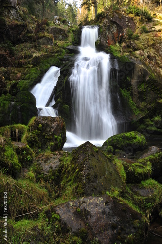 Triberg Waterfalls in Black Forest  Schwarzwald   Germany