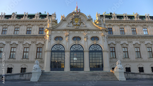 ウィーンのベルヴェデーレ宮殿