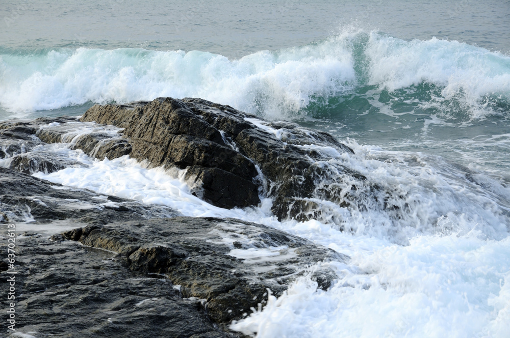 Fototapeta premium Breaking Waves