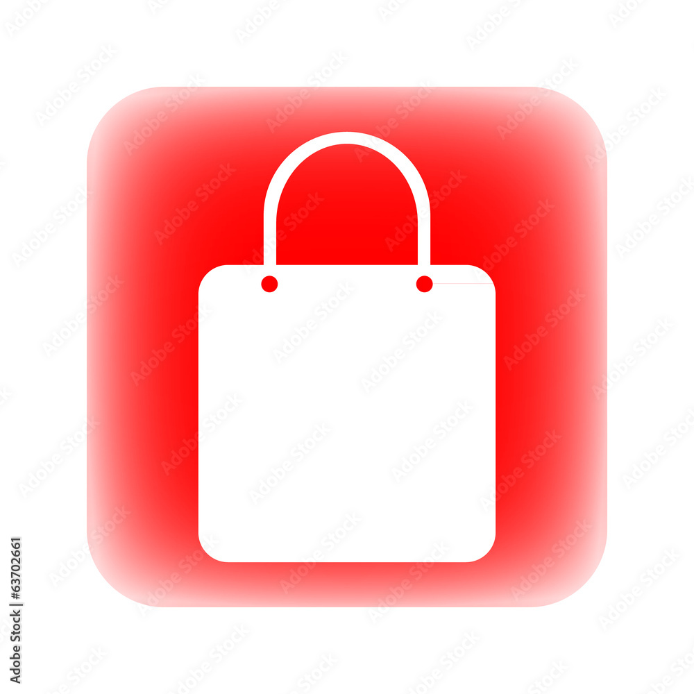 Shopping bag button Shopping bag button