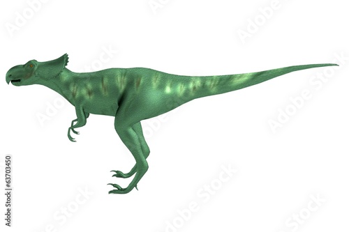 realistic 3d render of microceratops
