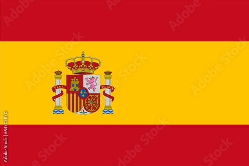 Bandera de españa photo