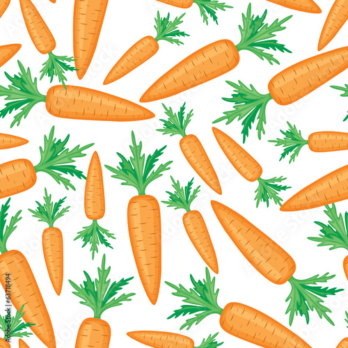 Carrots pattern seamless