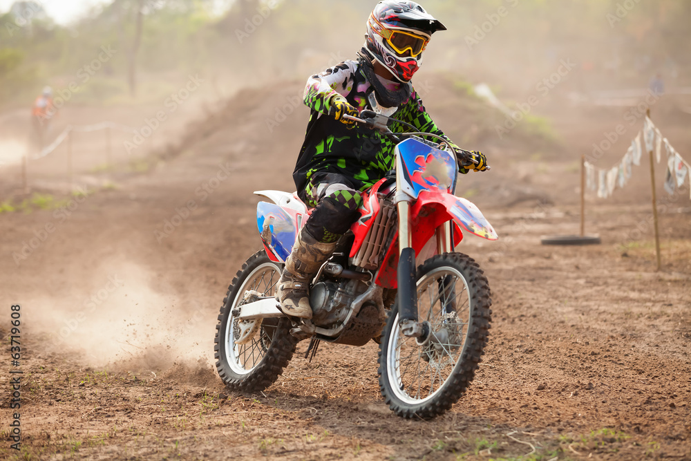 Fototapeta premium motocross