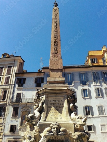 Obelisco a Piazza del Pantheon a Roma