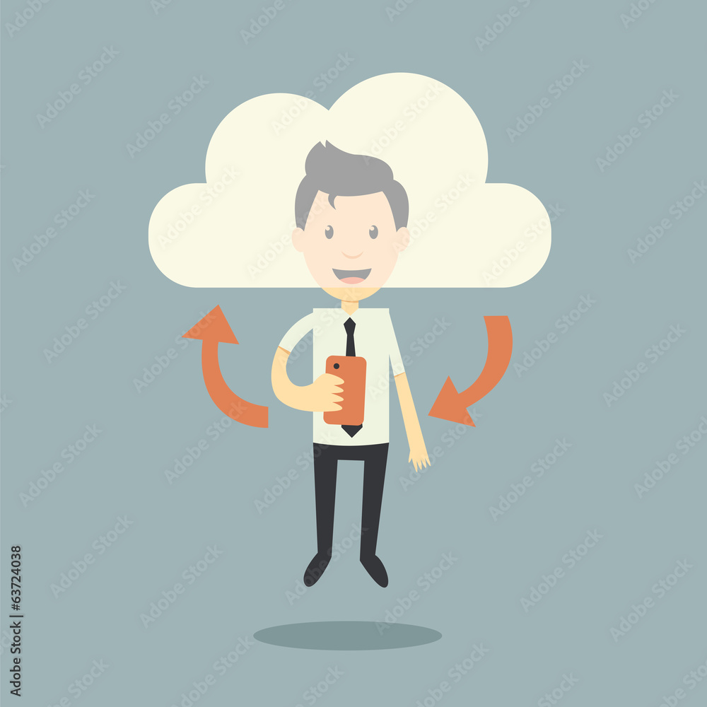 Obraz premium smart phone