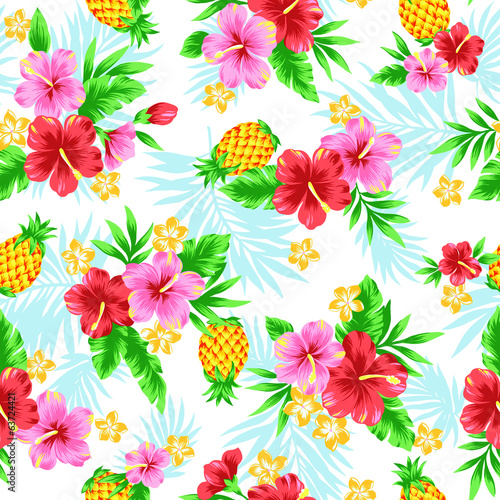 ハイビスカスのパターン