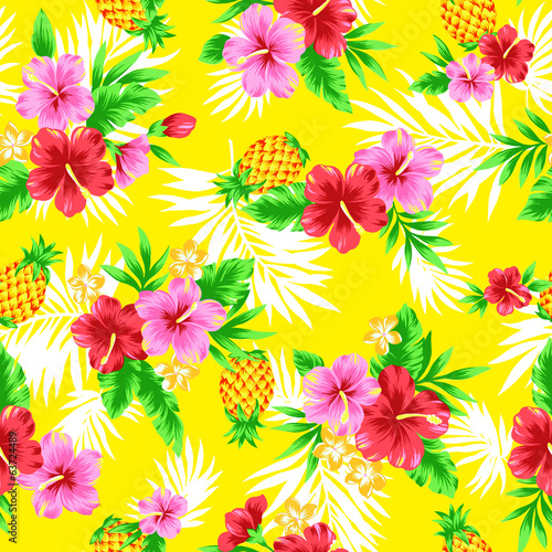 ハイビスカスのパターン