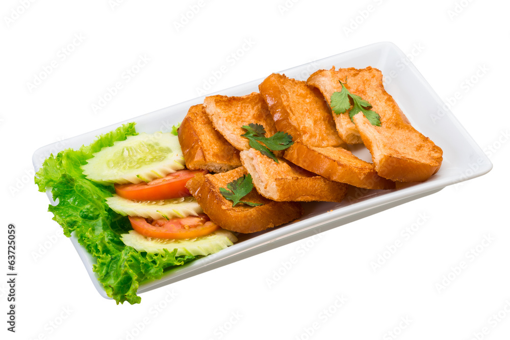 Grilled bread Grilled bread
