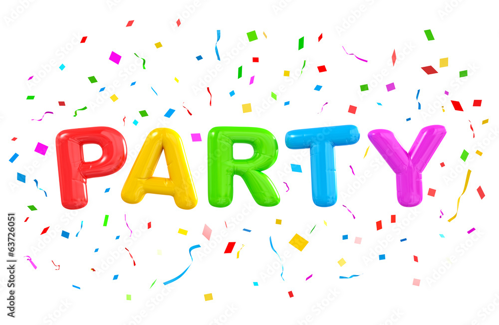 Party Balloons Illustration Party Balloons Illustration