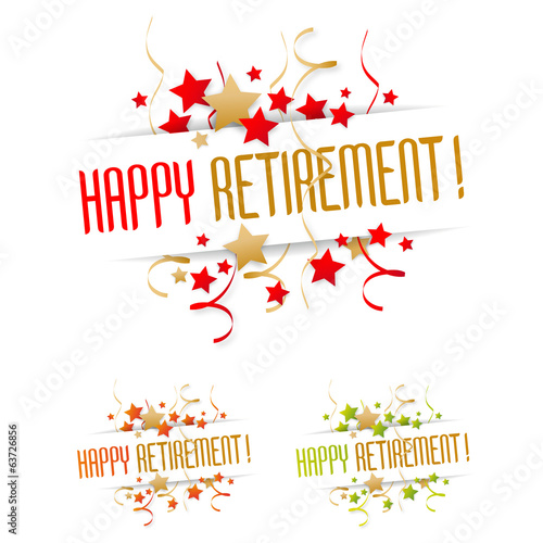 Happy retirement