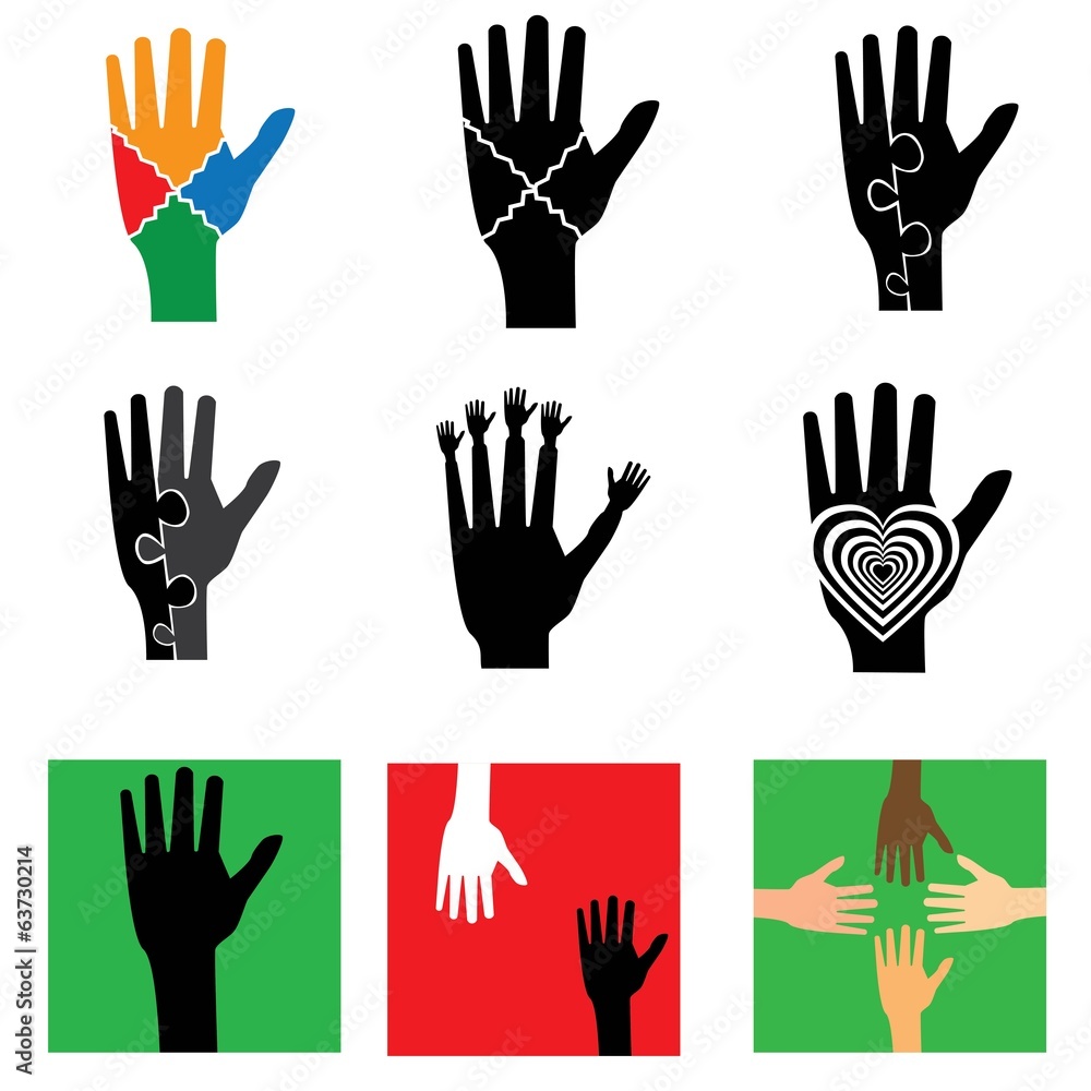 Logo hands Logo hands