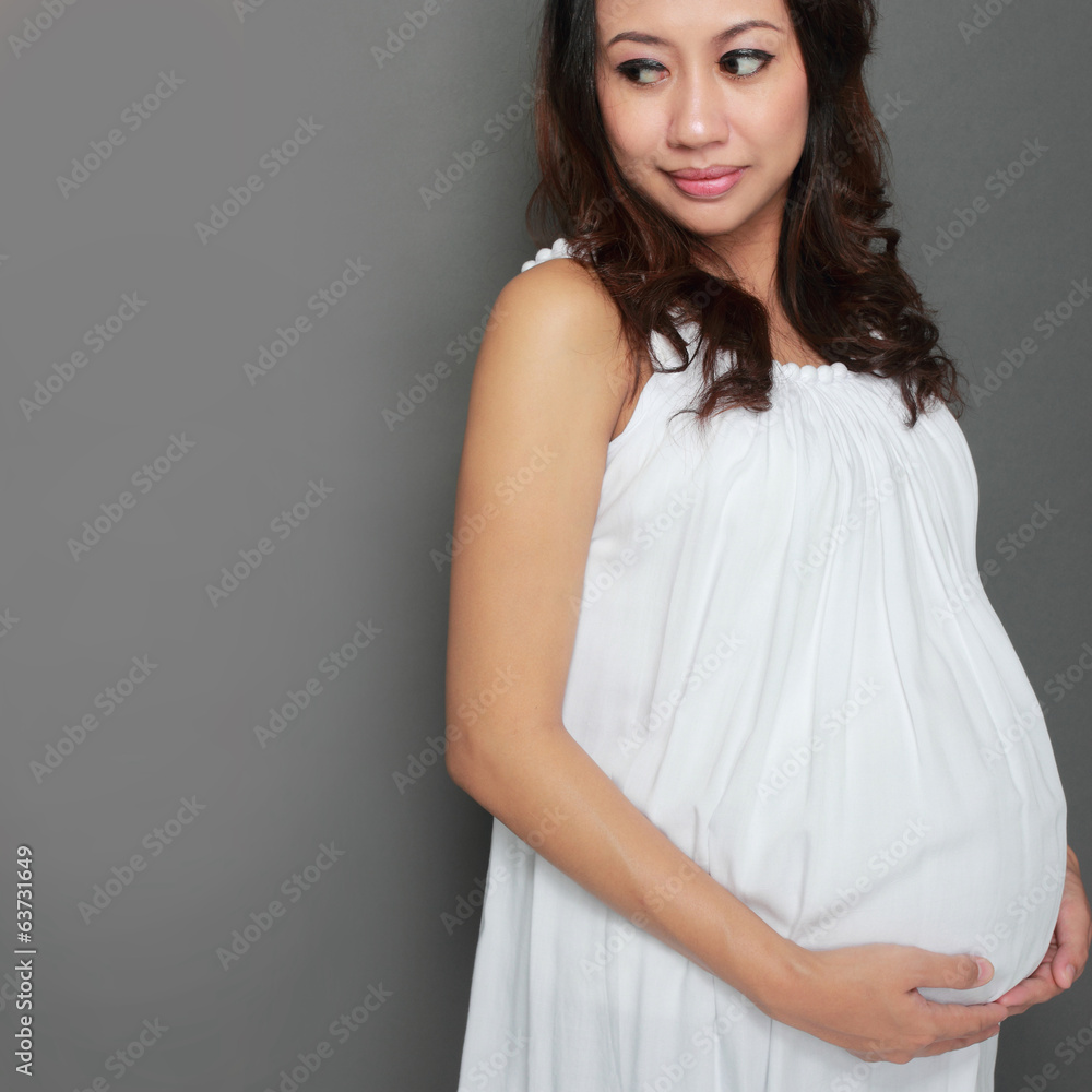 Beautiful asian Pregnant Woman Beautiful asian Pregnant Woman