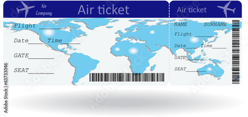 Variant of air ticket