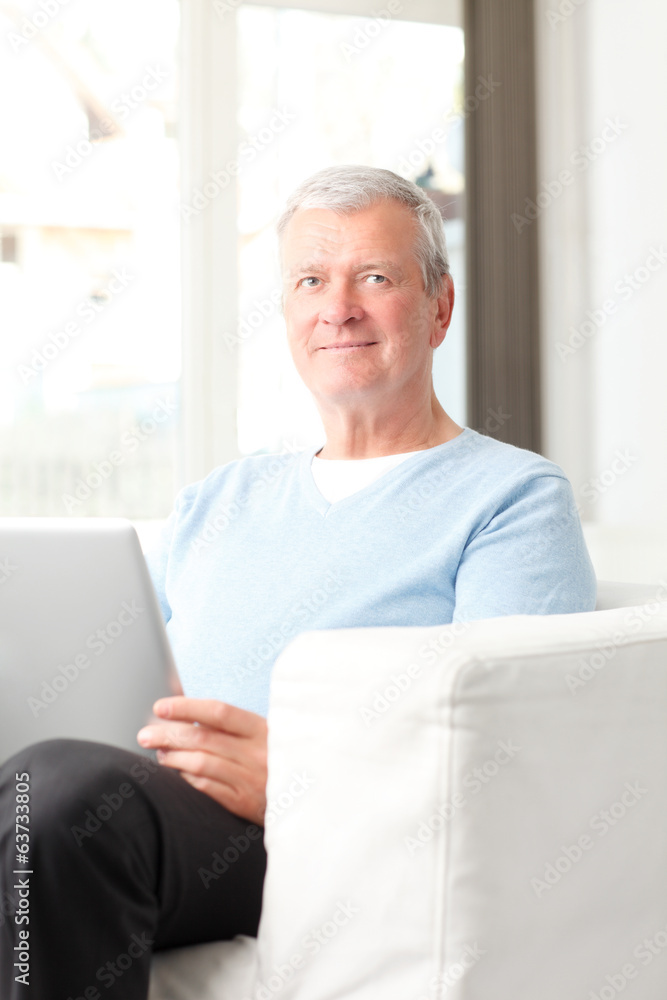 Portrait of senior man Portrait of senior man
