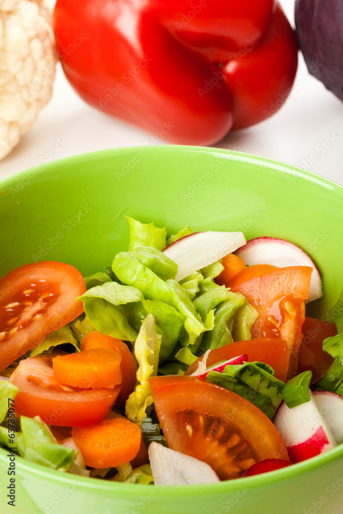 vegetable salad vegetable salad