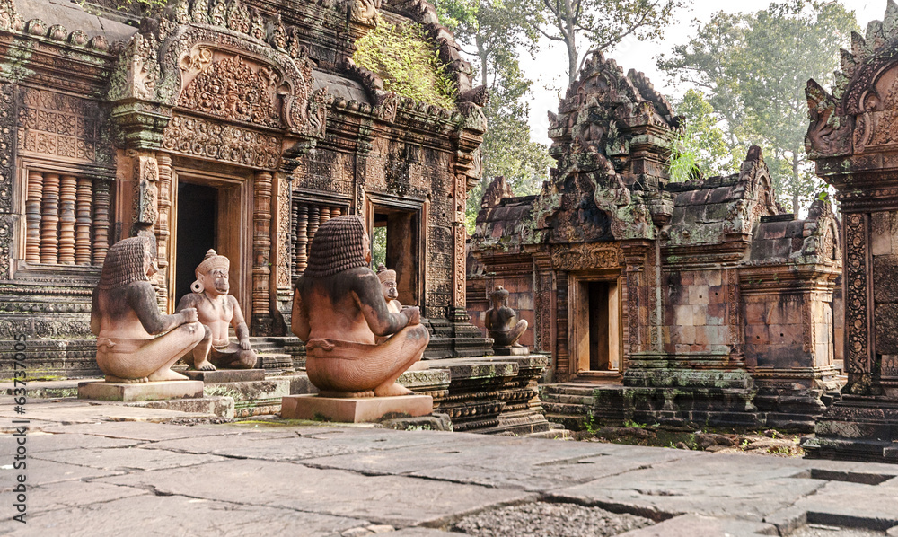 Fototapeta premium Banteay Srei Temple, Cambodia
