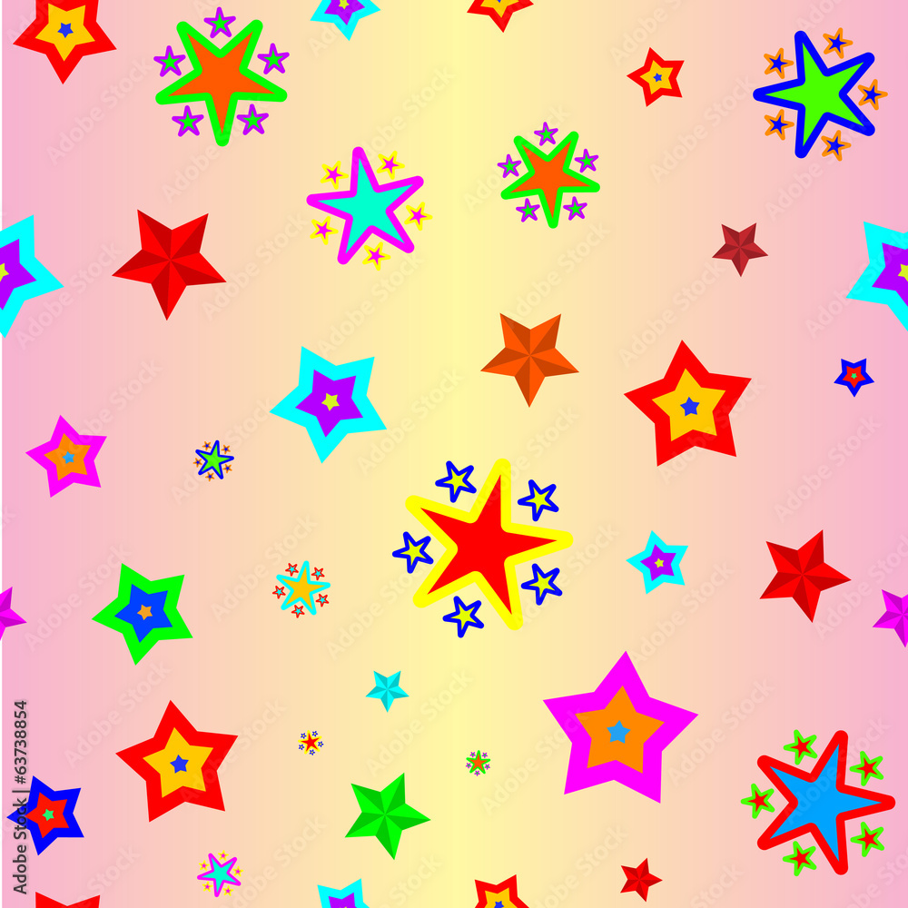 Seamless Stars Pattern
