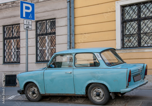 Obraz na płótnie The Trabant Car
