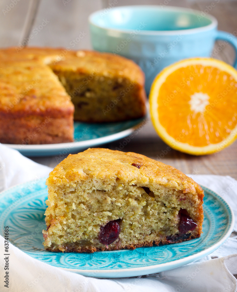cranberry and orange cake cranberry and orange cake