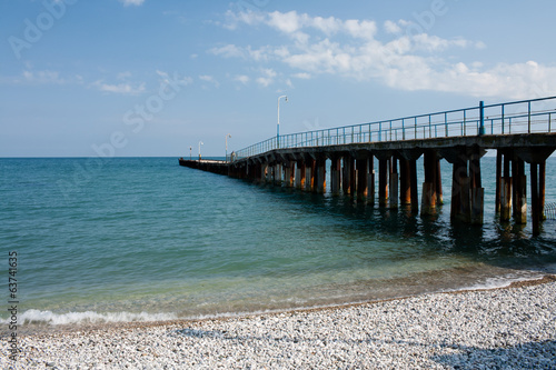 Sea pier