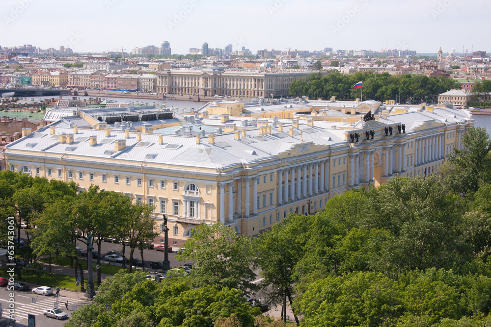 Fototapeta premium Saint Petersbourg Amirauté