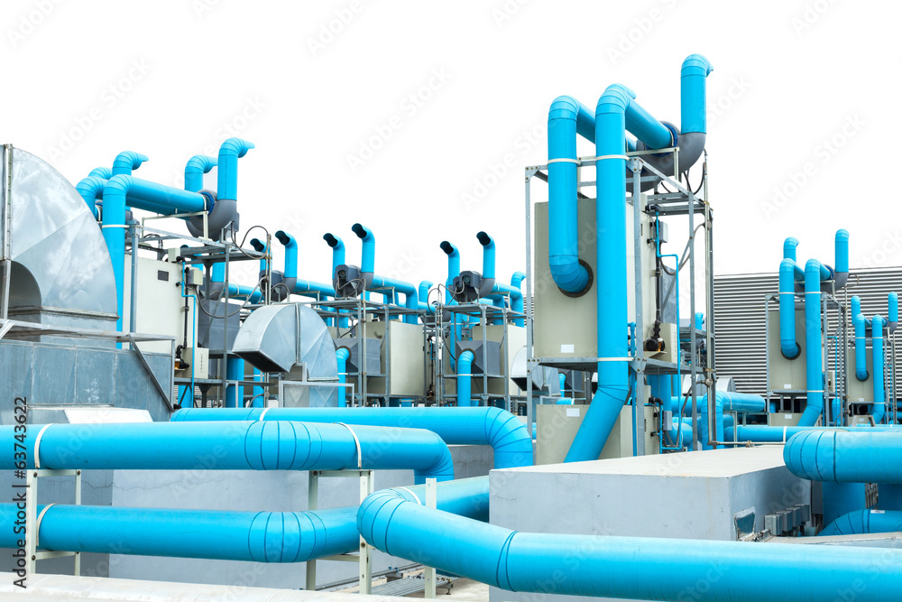 Fototapeta premium Industrial air conditioner