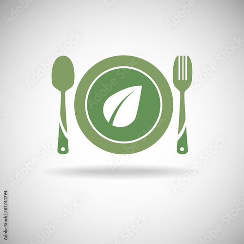 Green food icon