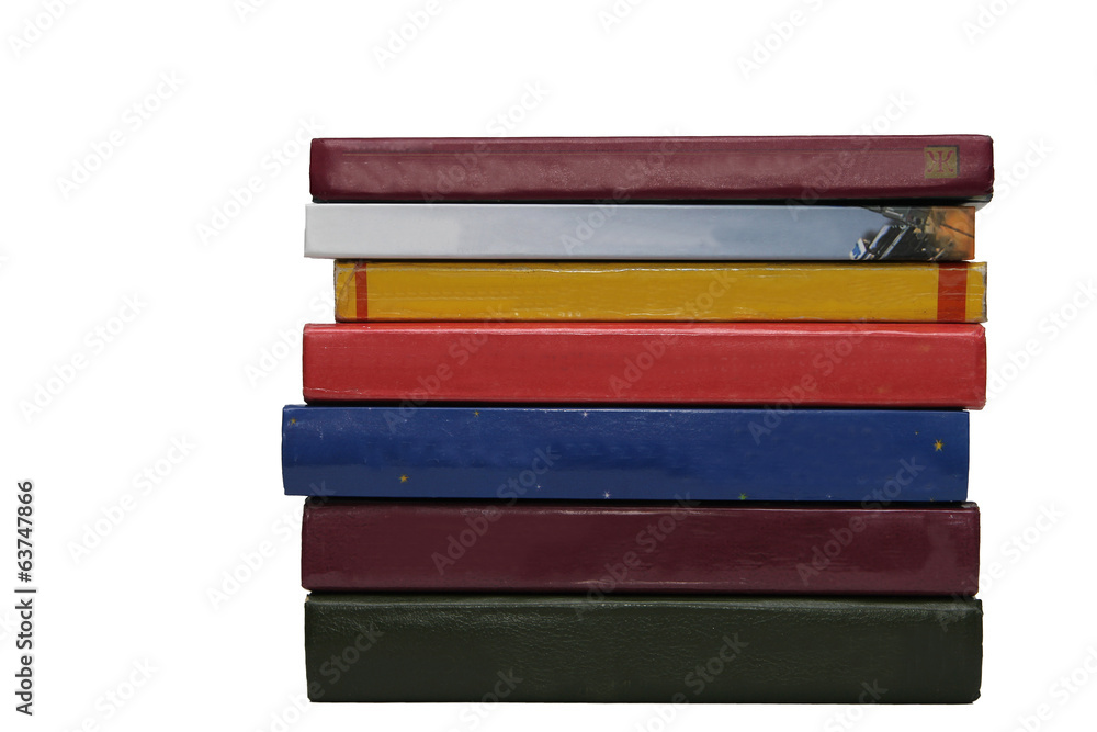 Fototapeta premium stack of books