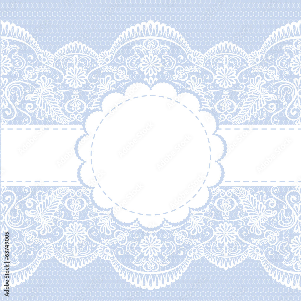 lace floral frame lace floral frame