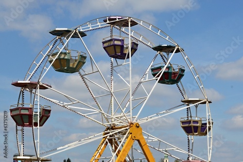 Empty Ferris wheel