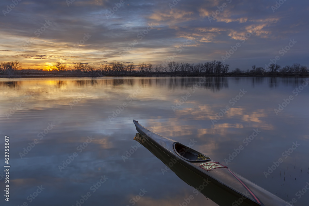 sunrise kayak paddling sunrise kayak paddling
