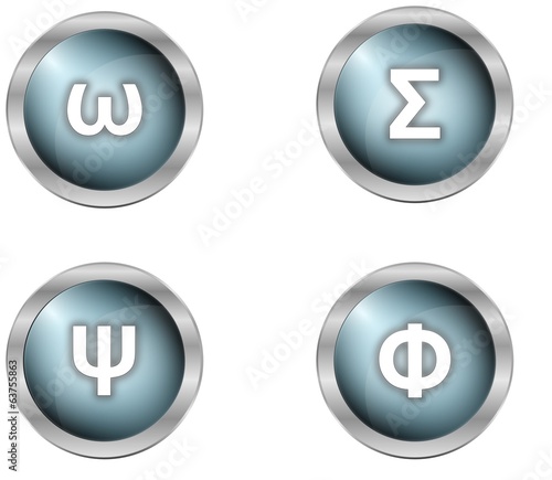 buttons and symbols